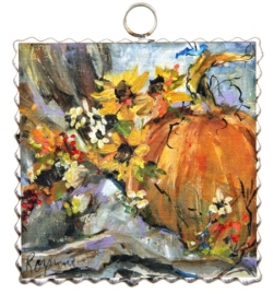 Rozie Floral Pumpkin